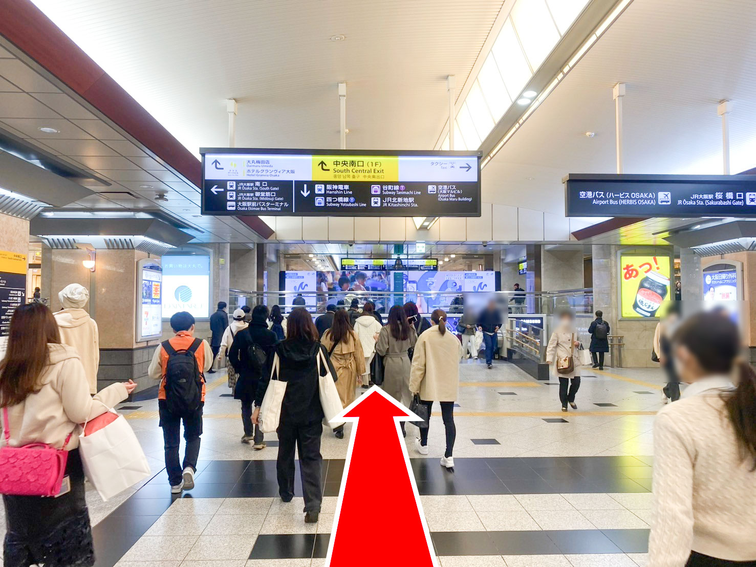 ゆうメンタルクリニック大阪院の道順B03